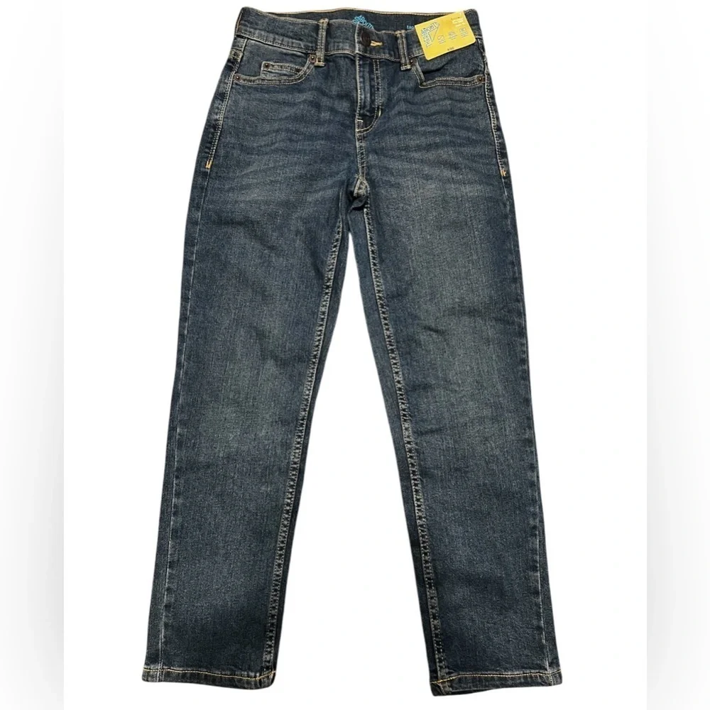 NWT Boys ThereAbouts Taper Fit Medium Wash Jeans